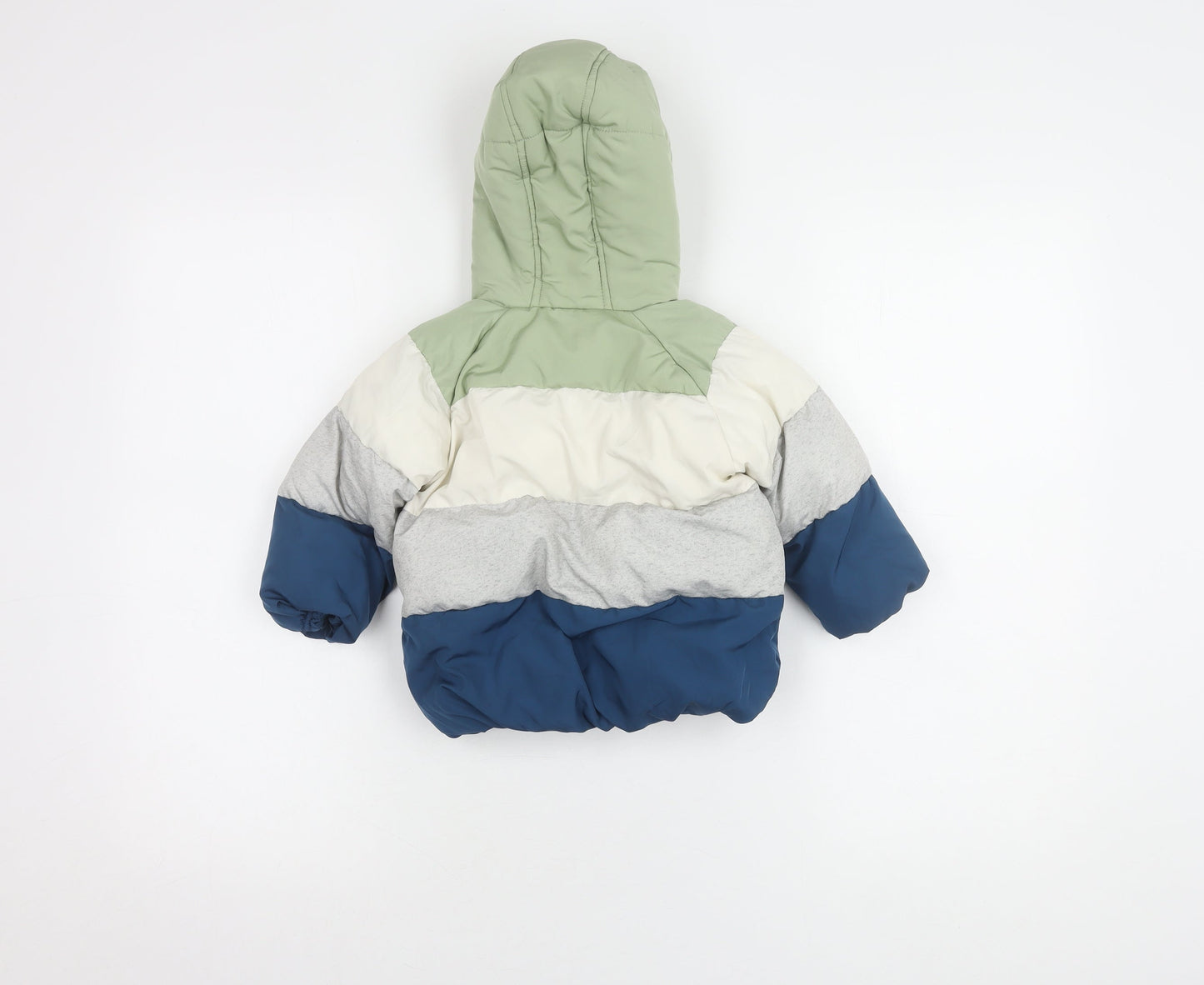 Marks and Spencer Boys Multicoloured Puffer Jacket 12-18M