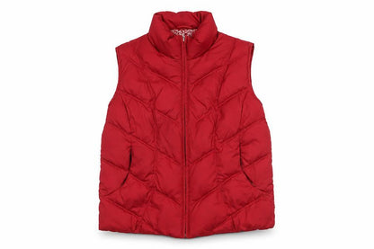 Womens UK Size L Marks and Spencer Red Puffer Jacket