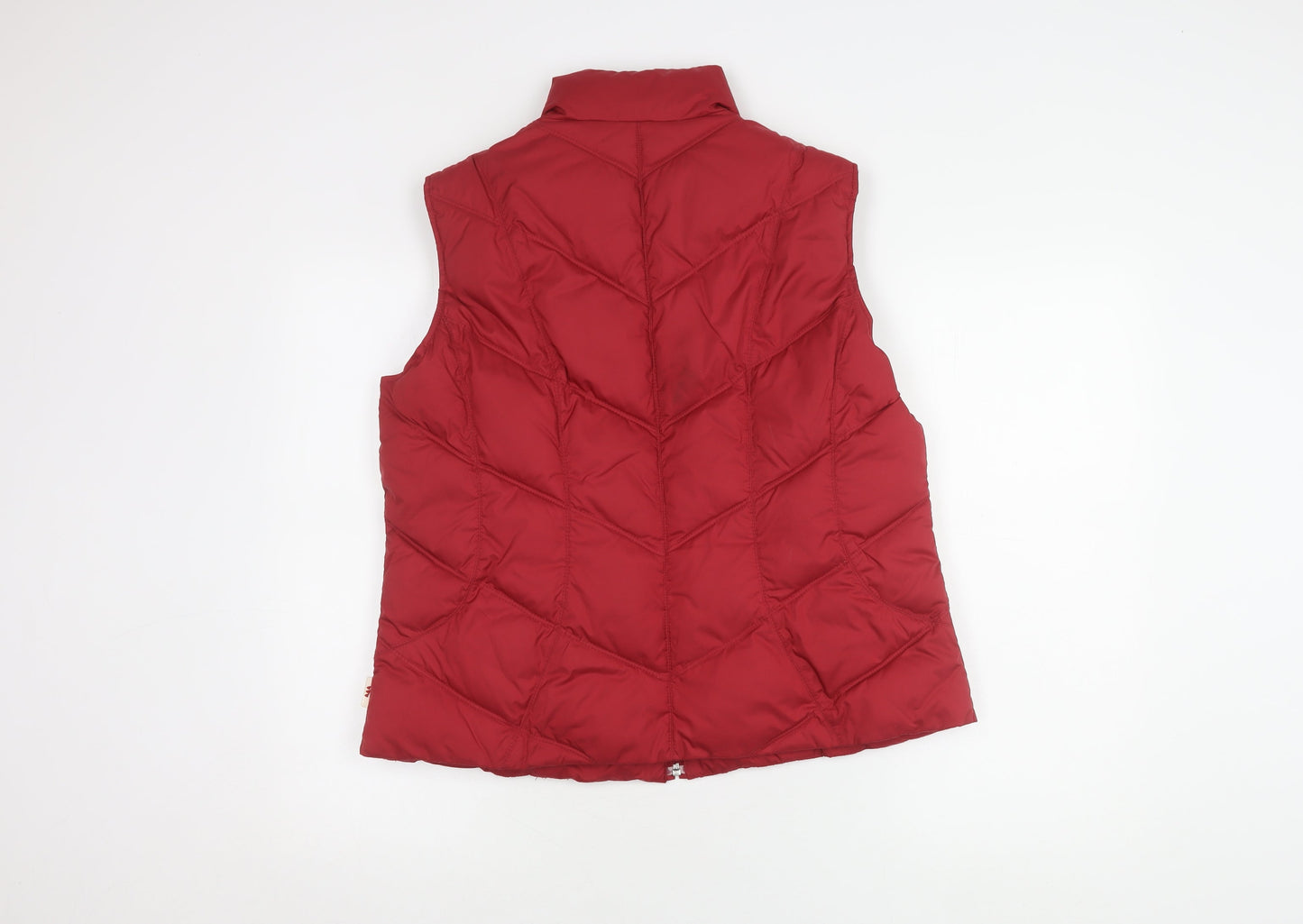 Womens UK Size L Marks and Spencer Red Puffer Jacket