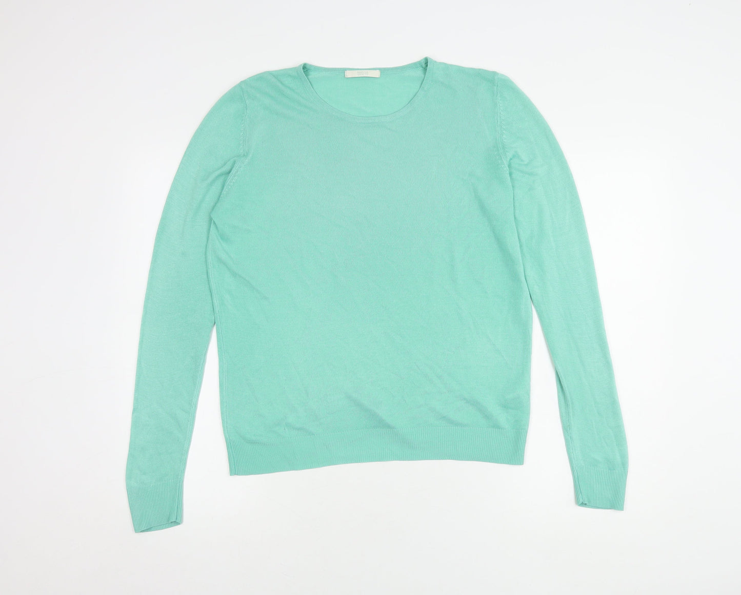 Womens UK Size 10 Marks and Spencer Green Pullover Jumper