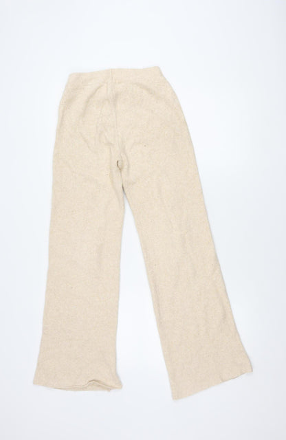 Womens UK Size S Zara   Beige Trousers