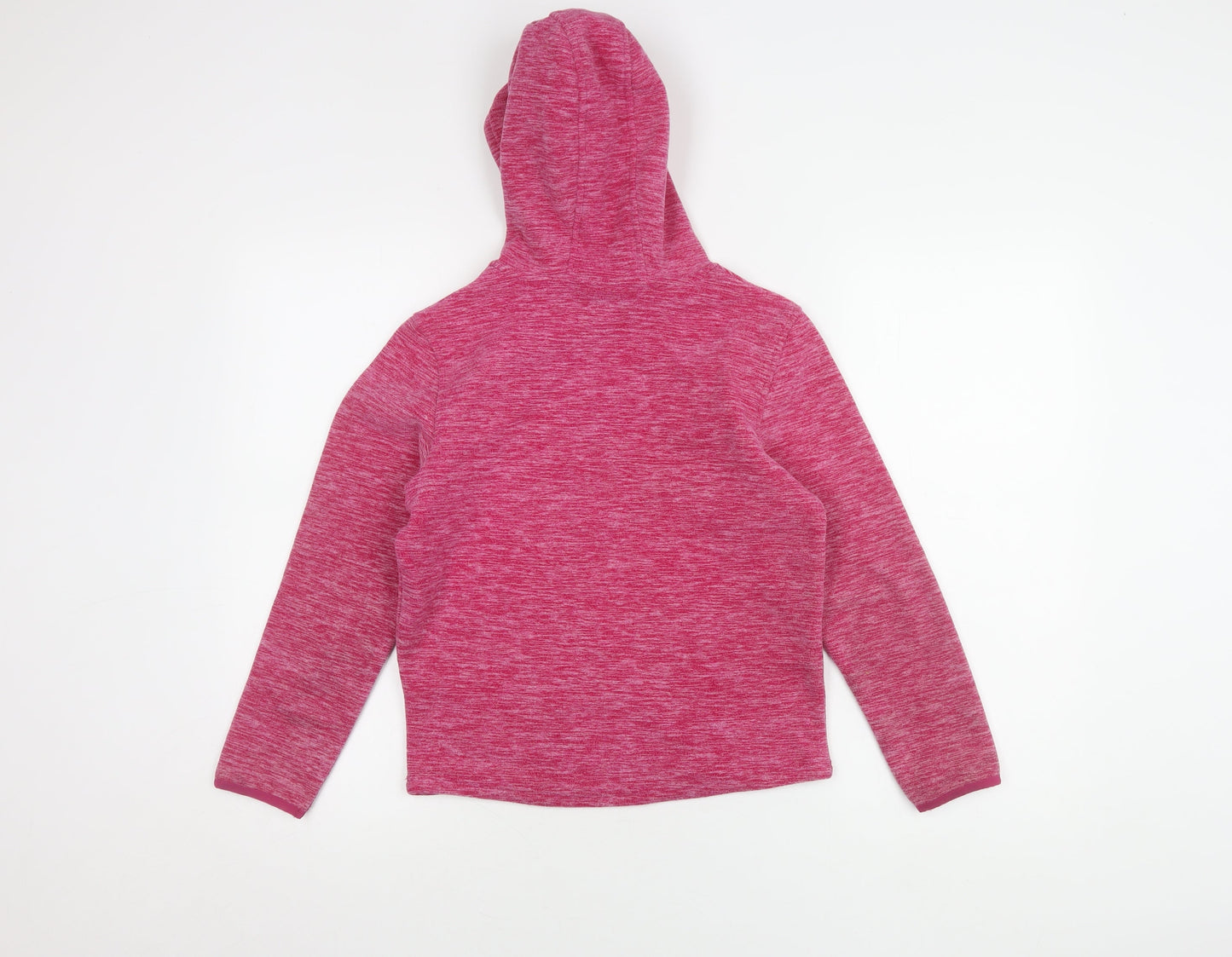 Peter Storm Girls Pink Pullover Hoodie 9-10 Years Fleece