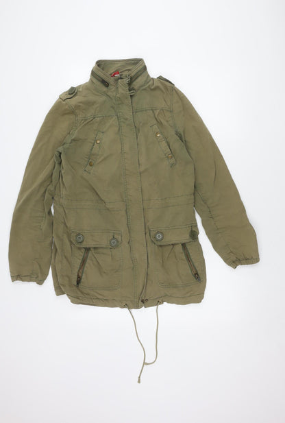 Mens UK Size 38 H&M Green Military Jacket