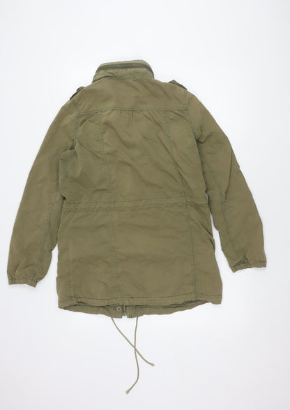 Mens UK Size 38 H&M Green Military Jacket