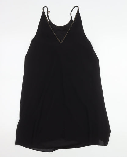 Marciano Women's Black Camisole Chain Accent Tank Top S