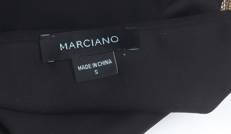Marciano Women's Black Camisole Chain Accent Tank Top S