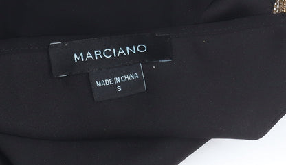Marciano Women's Black Camisole Chain Accent Tank Top S