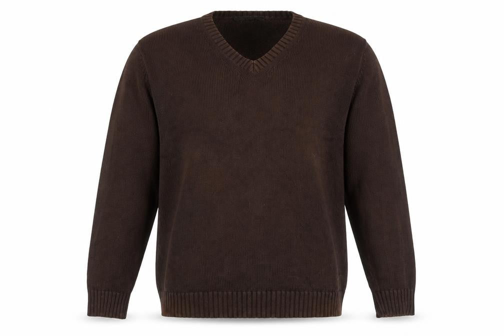Mens UK Size XL Zara Brown Pullover Jumper