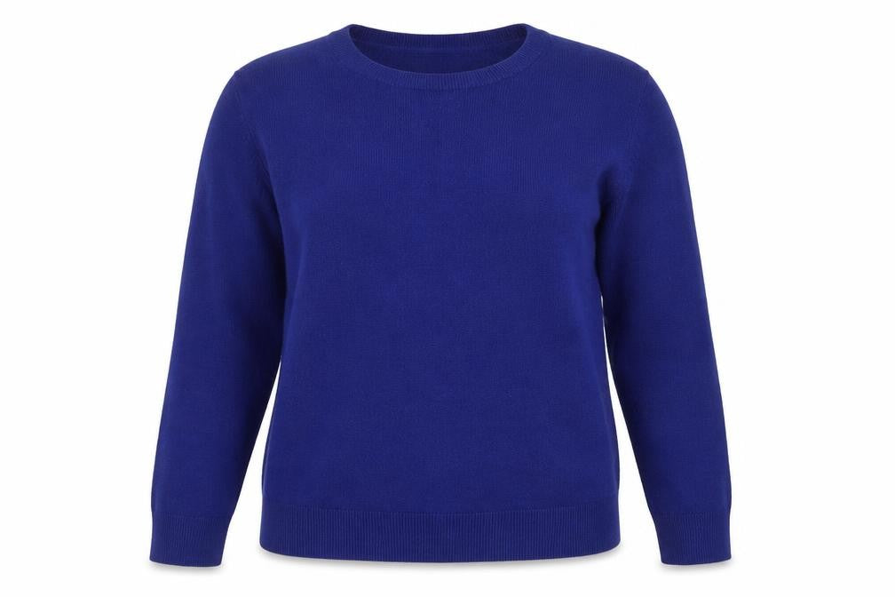 Womens UK Size 12 Marks and Spencer Blue Pullover Jumper