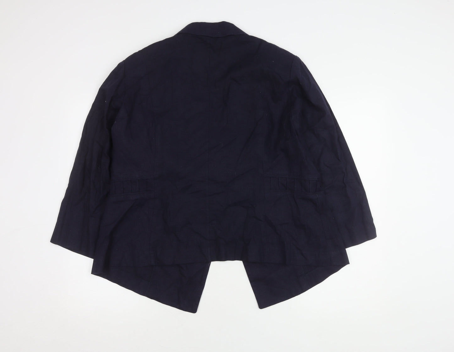 Marks & Spencer Women's Plus Size Blue Blazer