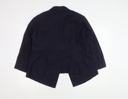 Marks & Spencer Women's Plus Size Blue Blazer