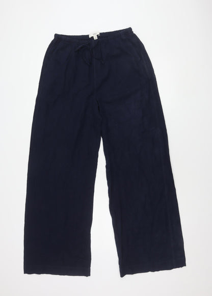 Womens UK Size 10 Marks and Spencer   Blue Trousers