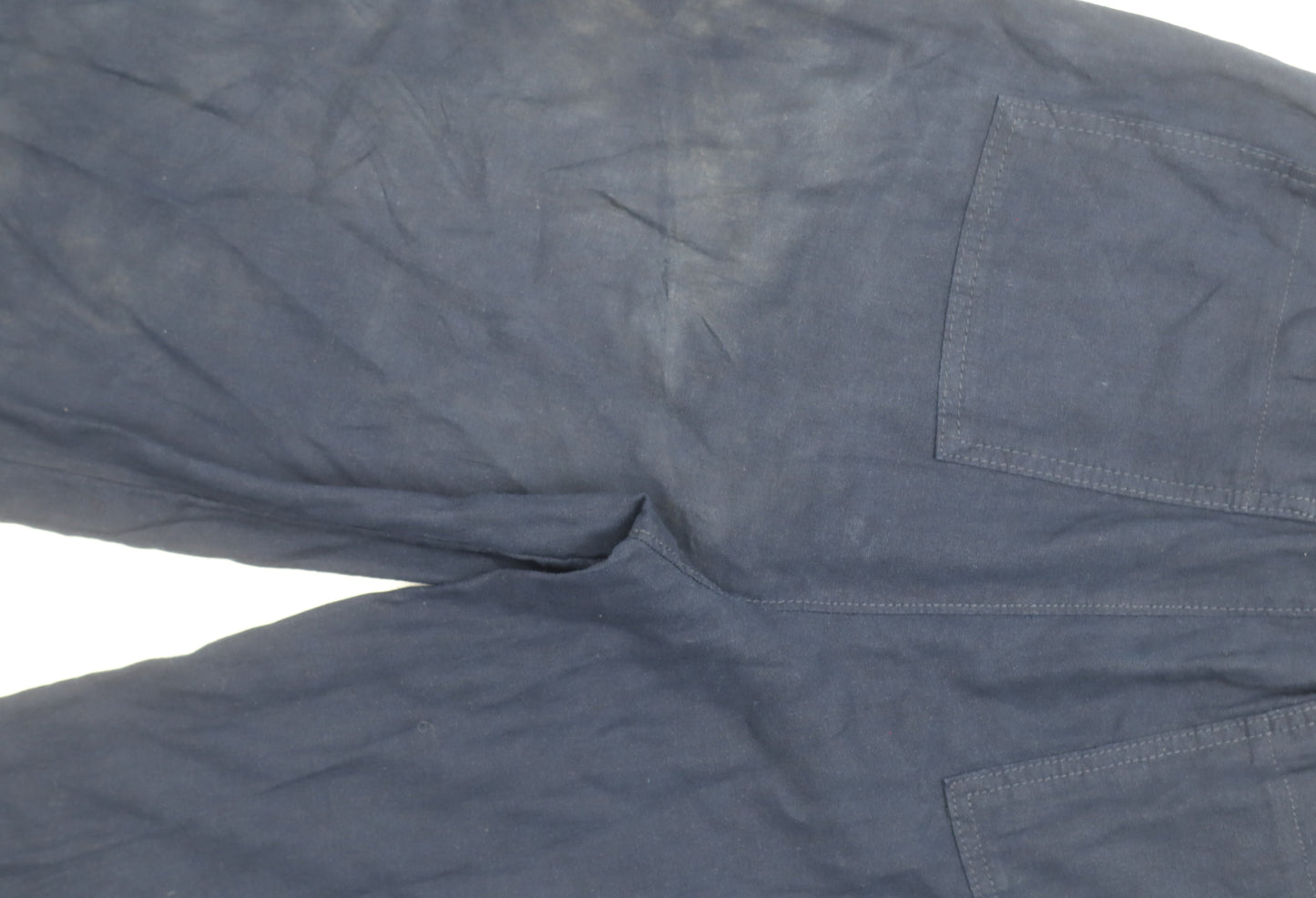 Womens UK Size 10 Marks and Spencer   Blue Trousers