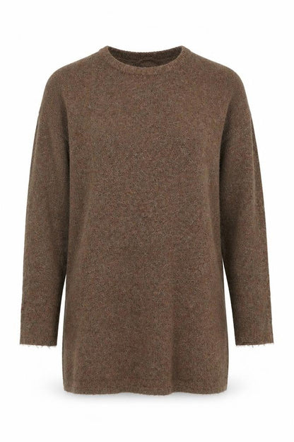 Womens UK Size M VERO MODA Brown Pullover Jumper