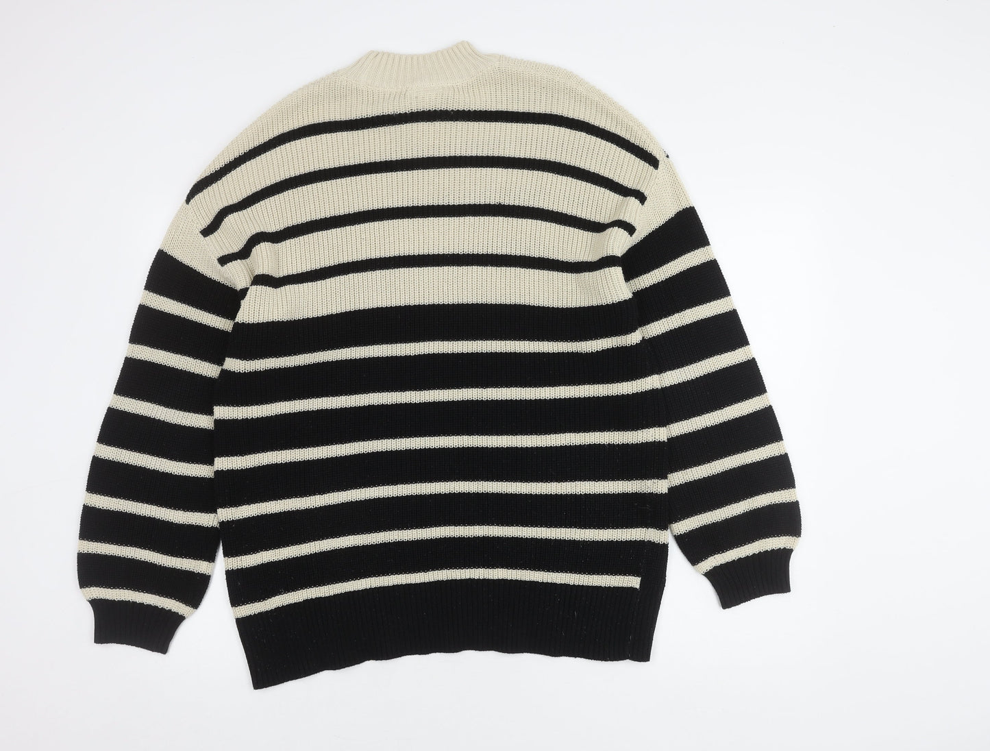 Womens UK Size S Monki Black Pullover Jumper