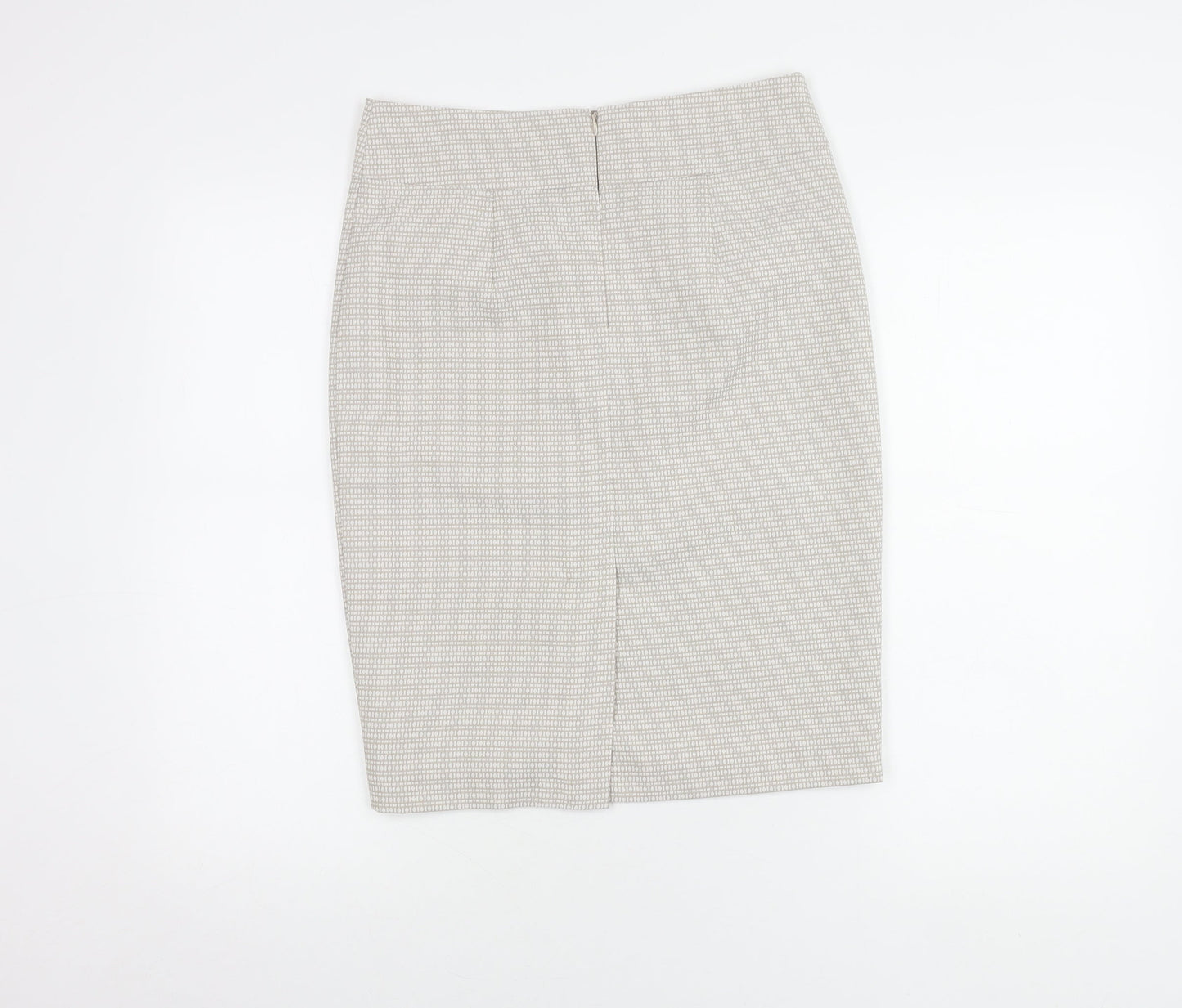 Marks and Spencer Women's Beige Size 8 Pencil Skirt