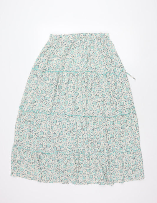 Marks and Spencer Women Multicoloured Floral Skirt Size 10