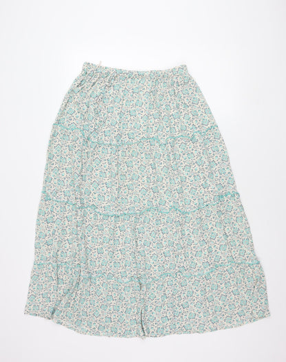 Marks and Spencer Women Multicoloured Floral Skirt Size 10
