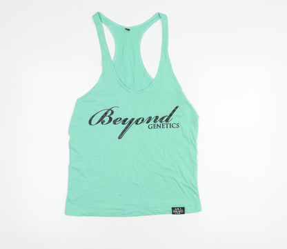 Beyond Genetics Unisex Green Tank Top S