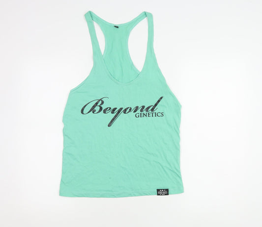 Beyond Genetics Unisex Green Tank Top S