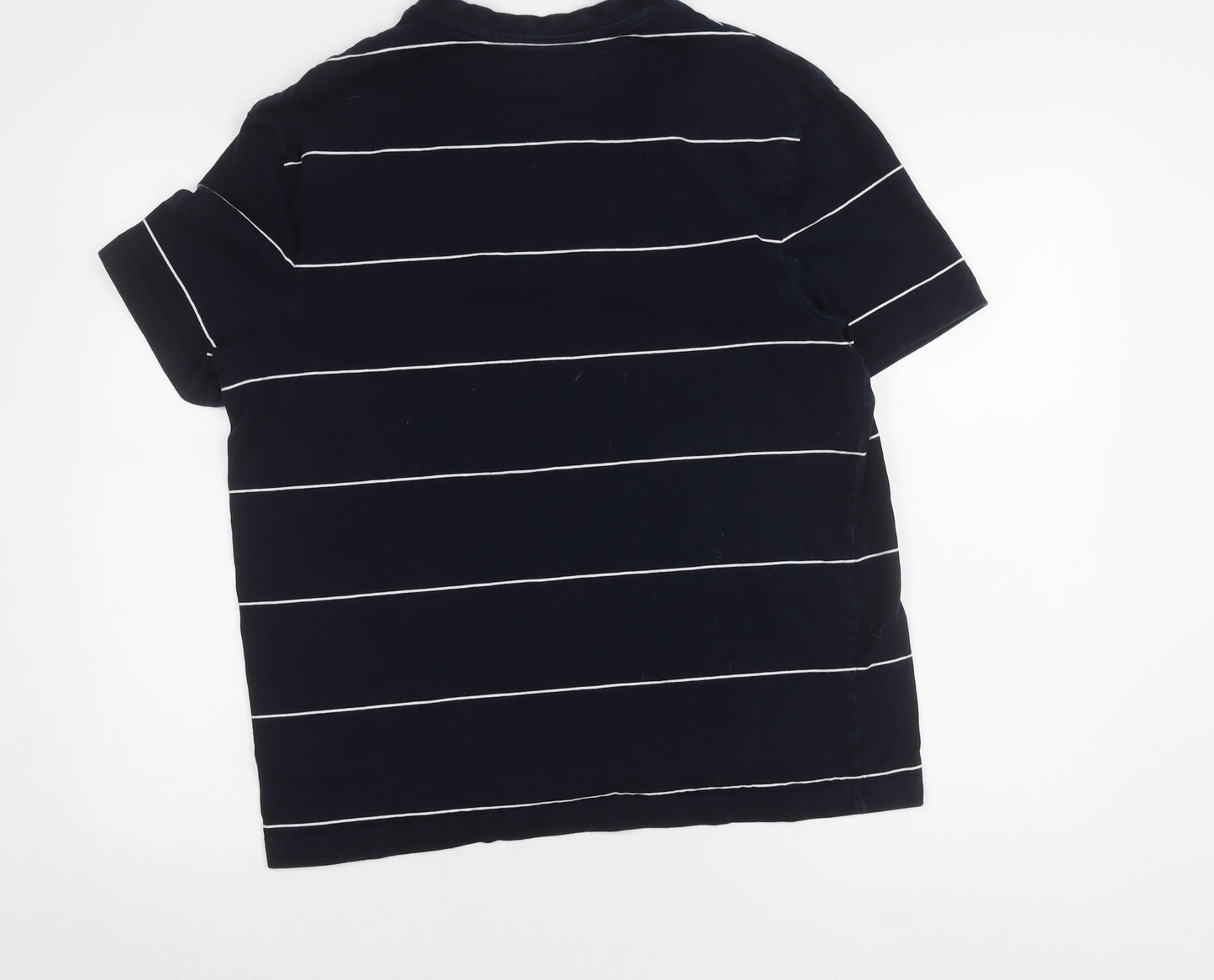 Unisex Adults UK Size L Marks and Spencer Blue Basic T-Shirt