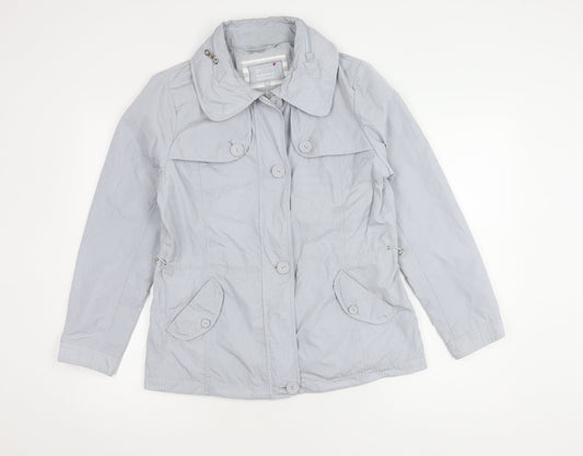 Womens UK Size 12 Marks and Spencer Grey Basic Jacket