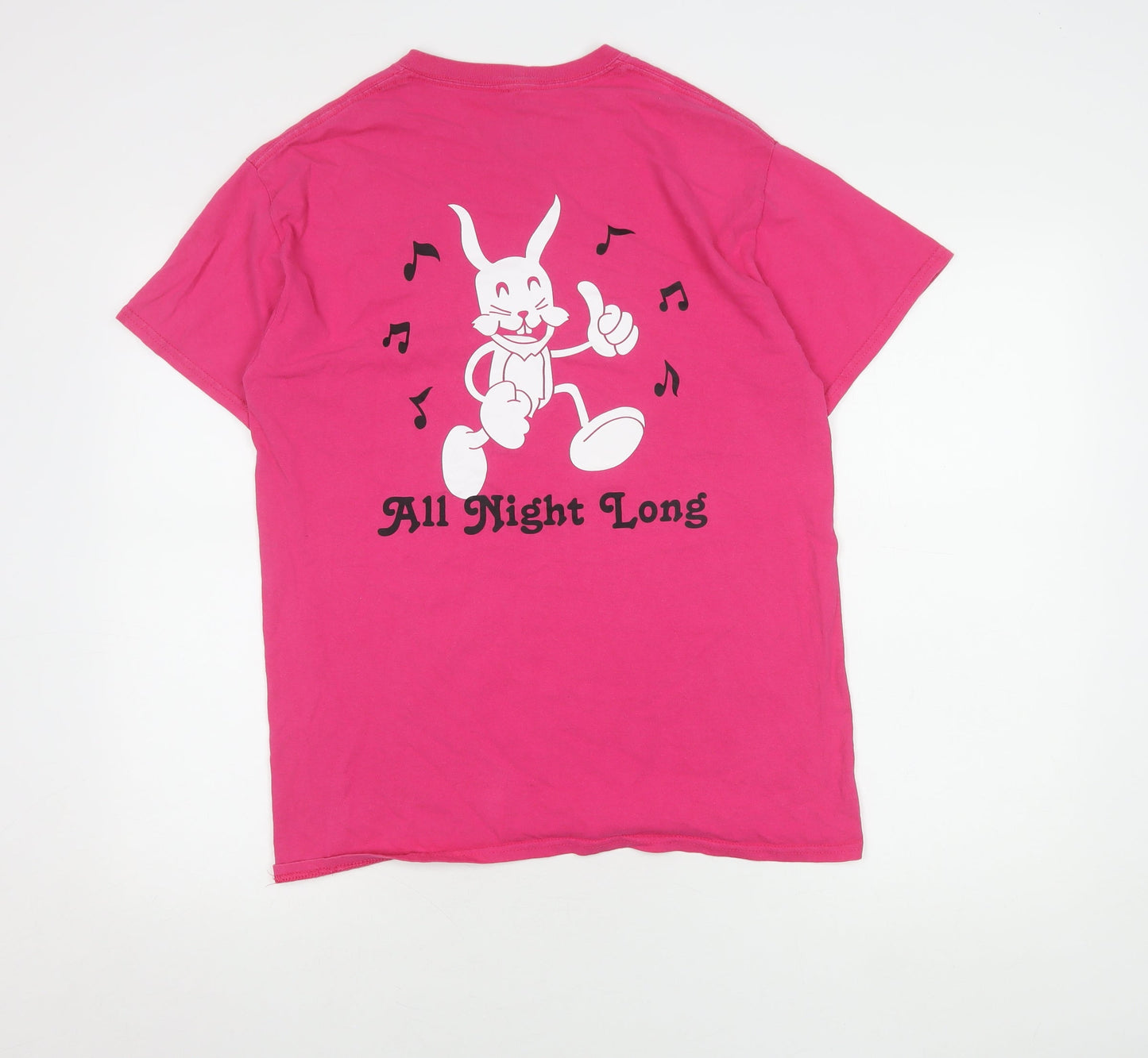 WHTRBBTLON Pink Unisex Music T-Shirt Medium