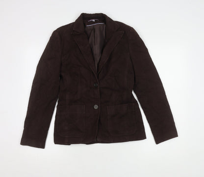 Spirit at Debenhams Women's Brown Blazer Size 10