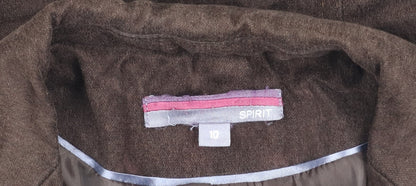 Spirit at Debenhams Women's Brown Blazer Size 10
