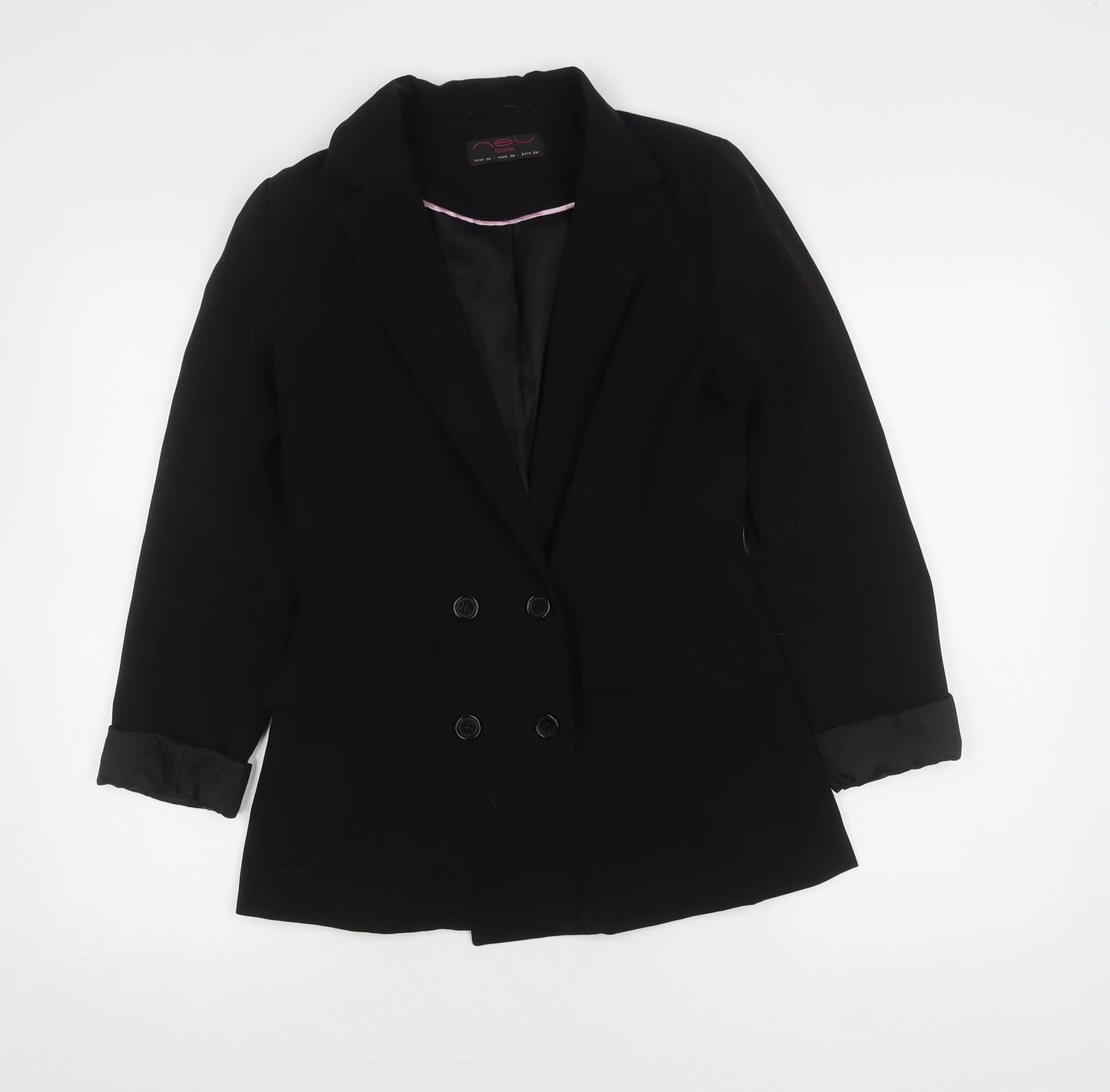 New Look Women's Black Blazer Size 10