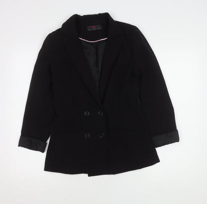 New Look Women's Black Blazer Size 10