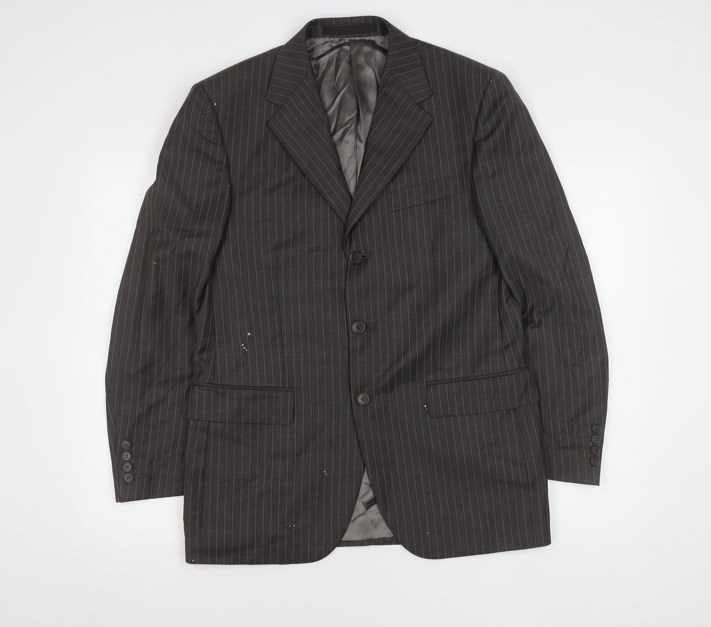 Mens UK Size 38 Marks and Spencer Regular Grey Suit Jacket