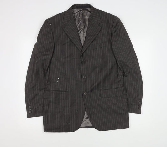 Mens UK Size 38 Marks and Spencer Regular Grey Suit Jacket