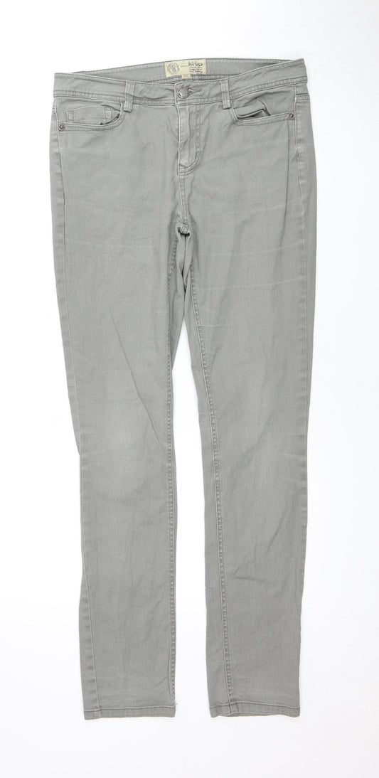 Fat Face Women's Grey Jeans Size 10