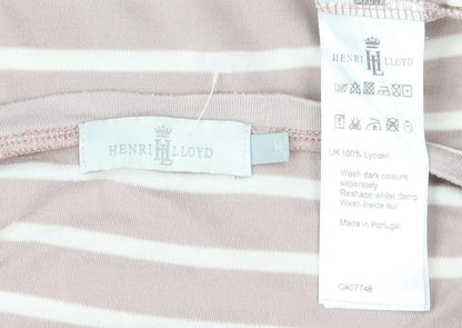 Womens UK Size M Henri Lloyd Pink Basic T-Shirt