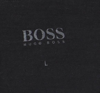 Mens UK Size L HUGO BOSS Black  T-Shirt