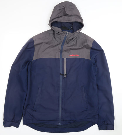 Mens UK Size M McKenzie Blue Windbreaker Coat