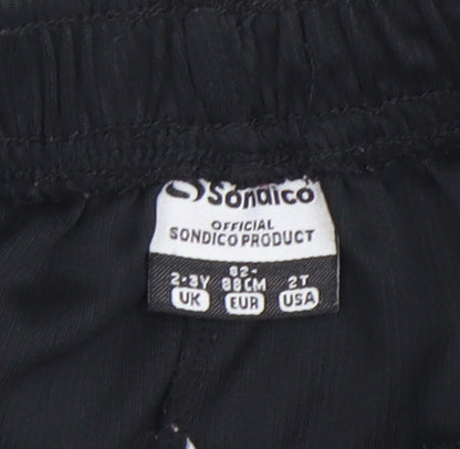 Sondico Boys Black Activewear Shorts Size 2-3 Years Football