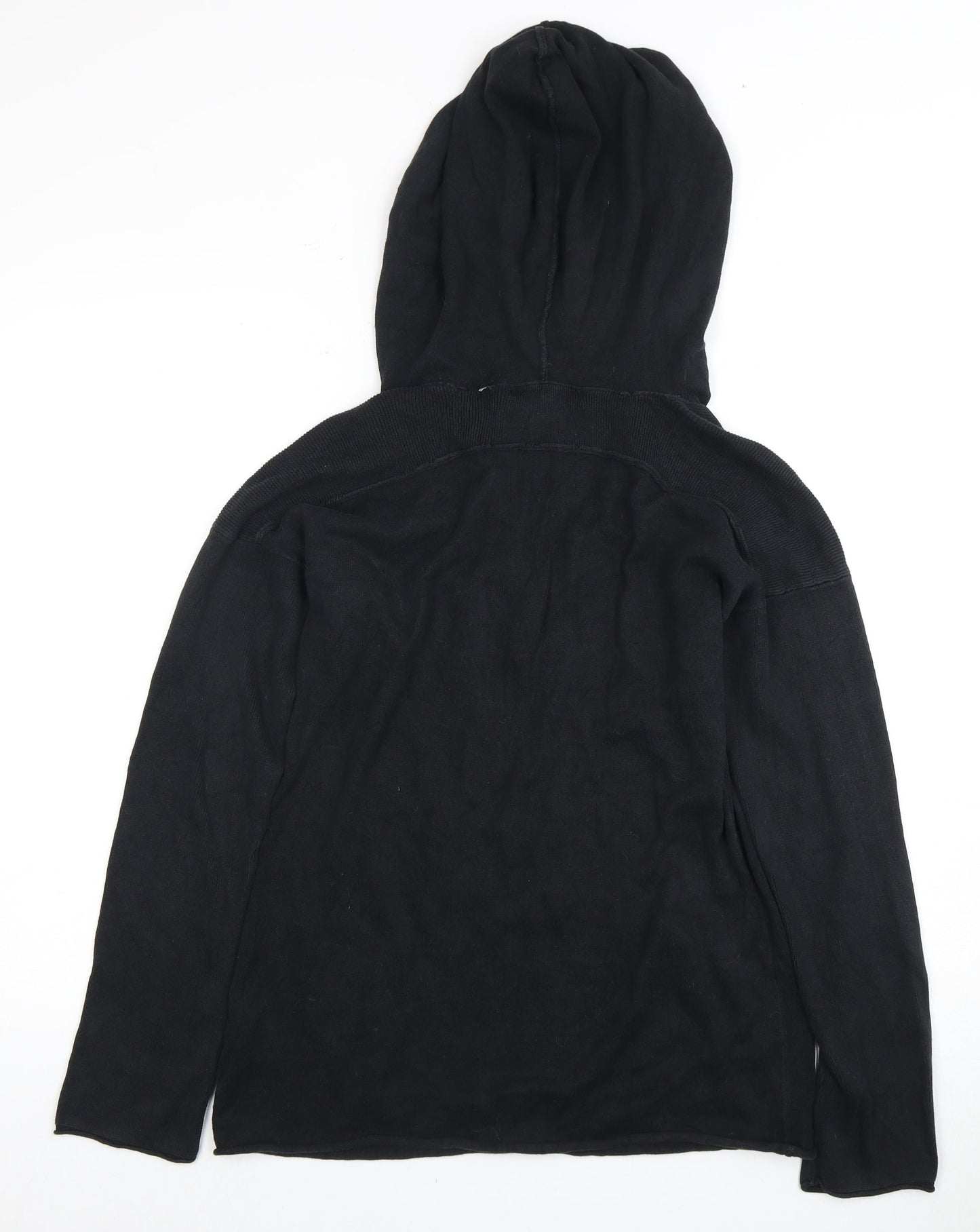 Womens UK Size M Calvin Klein Black Pullover Hoodie