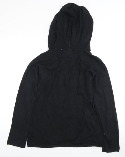 Womens UK Size M Calvin Klein Black Pullover Hoodie