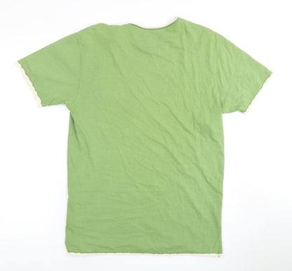 Mens UK Size M Ben Sherman Green  T-Shirt