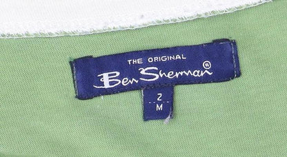 Mens UK Size M Ben Sherman Green  T-Shirt