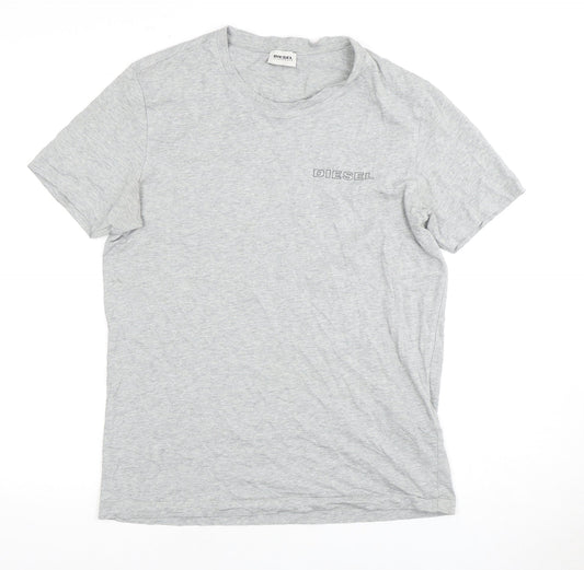 Mens UK Size S Diesel Grey  T-Shirt