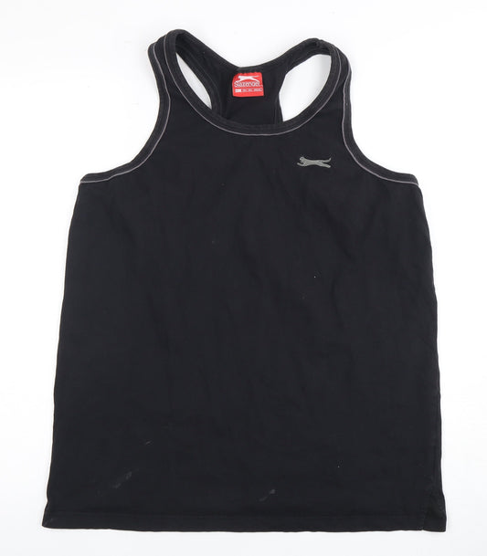 Slazenger Men's Black Sleeveless T-Shirt L
