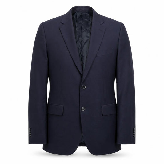 MNG Men's Blue Blazer L Regular Fit Formal Jacket