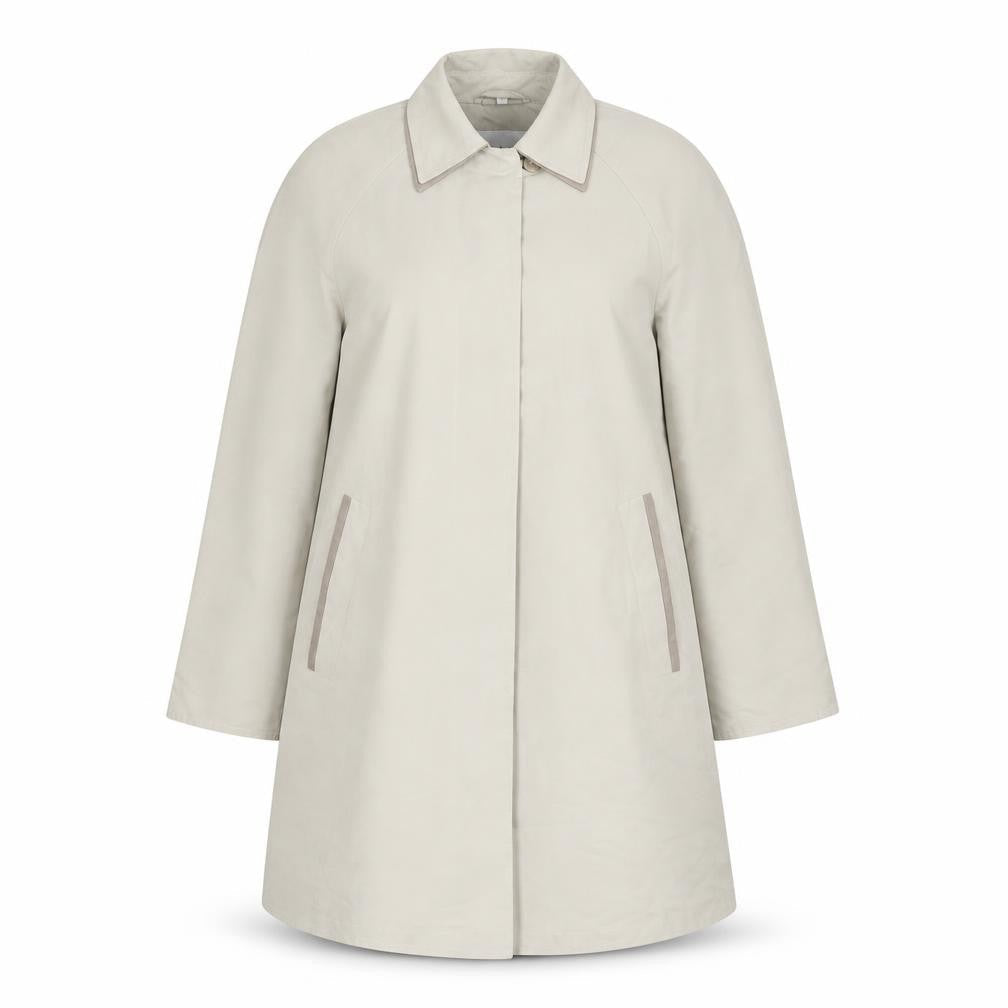 Womens UK Size S Dannimac Beige Overcoat