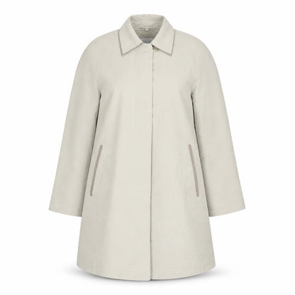 Womens UK Size S Dannimac Beige Overcoat