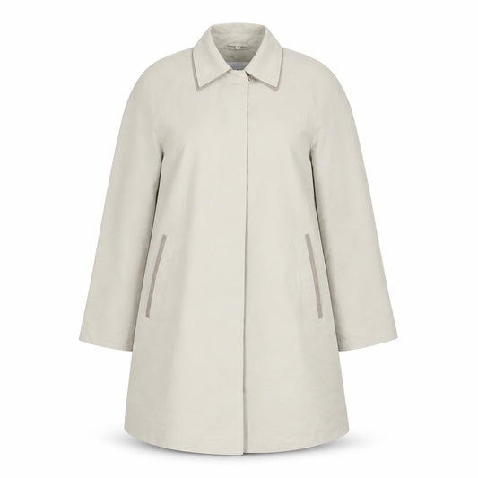 Womens UK Size S Dannimac Beige Overcoat