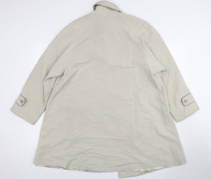 Womens UK Size S Dannimac Beige Overcoat