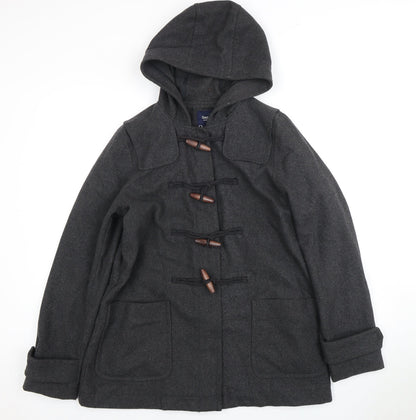 Womens UK Size M Gap Grey Parka Coat